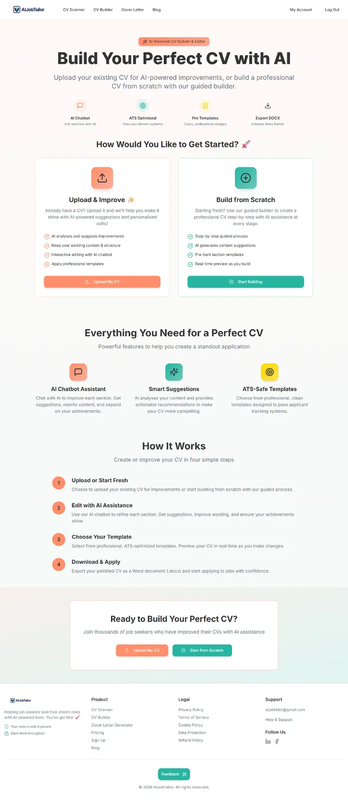 CV builder