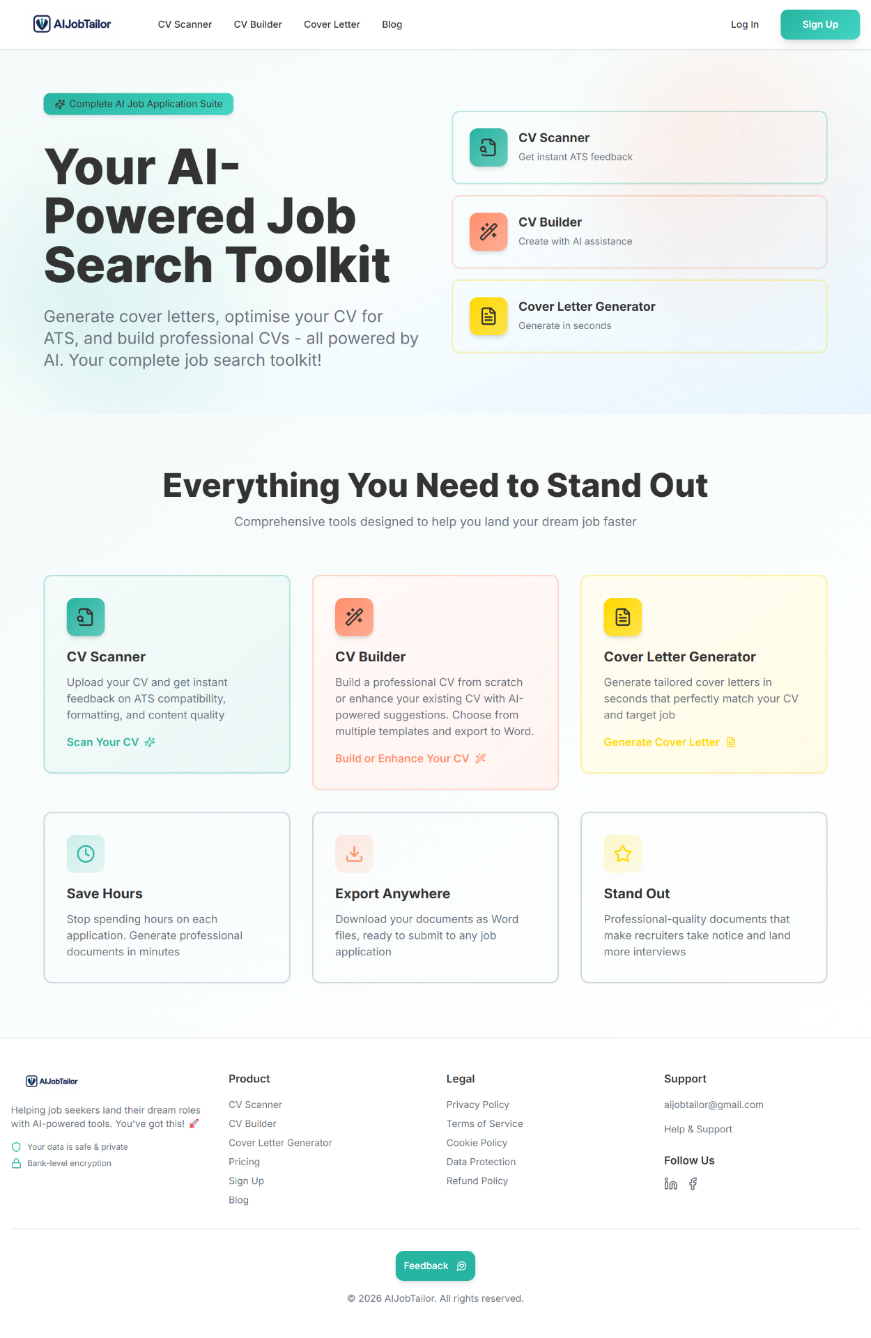 Example business website designed by Dunne Creative