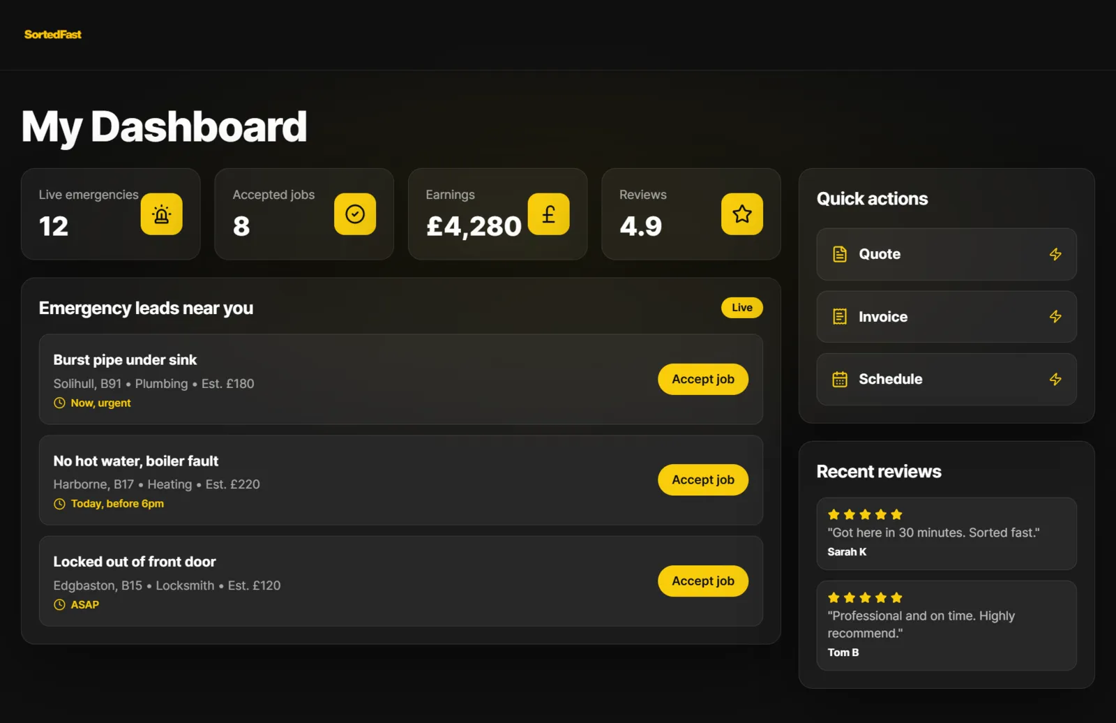 Dashboard